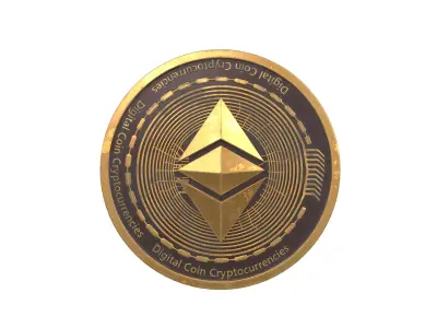 Ethereum Classic v3 002 3D model