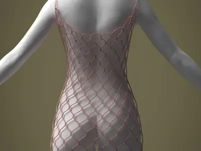 Vintage Pearl Top 3D model