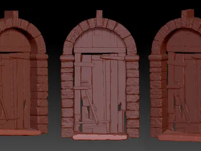  Test task Room 8 Low-poly 3D model