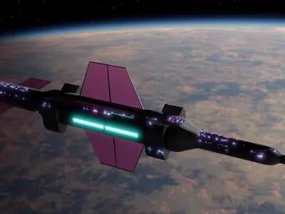 Spacestation 3D model