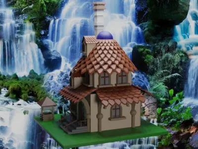Fairytale house M-2  3D model