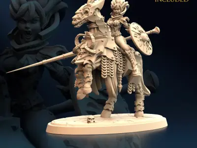 Perpetual Night 2 - Knight 3D print model