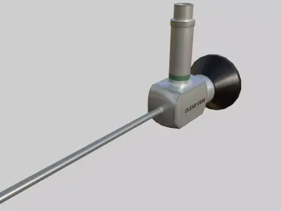 Rigid Oto Endoscopy Telescope Free low-poly 3D model