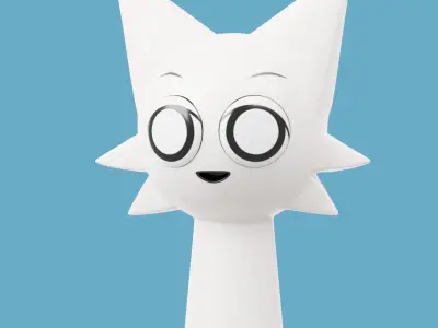 Wenda - Sprunki 3D model