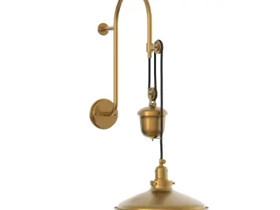 Counterweight sconce SKU 33868 Free 3D model