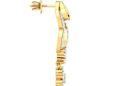 TAN-EARRING TA-13 3D print model
