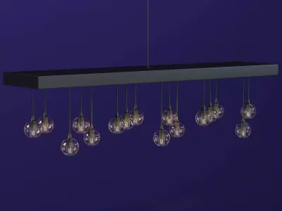 Lusive Pallino Chandelier 3D model