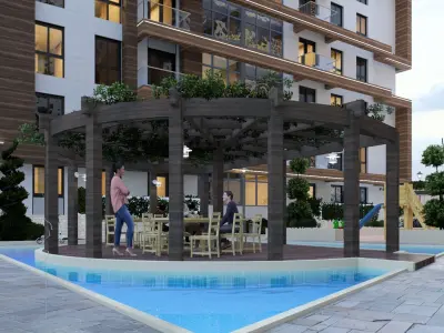 Collective Housing - Modern Apartment 3D model