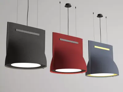 BuzziSpace BuzziBell Acoustic Lighting 3D model