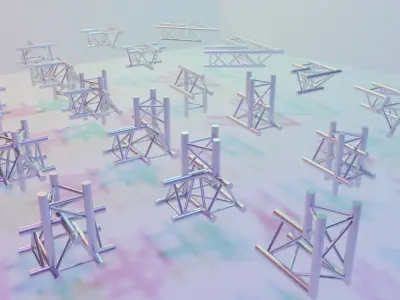 Prolyte - Triangle Corners 3D model