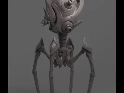 StarCraft2 Colossus 3D print model