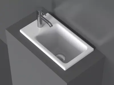 Basin Sink 39 3D model