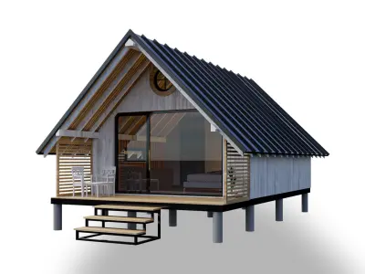 tiny house 3D model