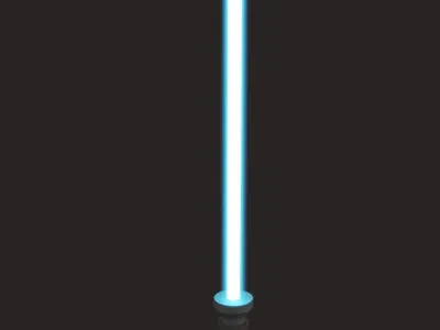 Light Saber Low-poly 3D model buy