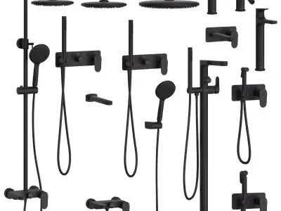 Boheme Spectre Faucet set 3D model