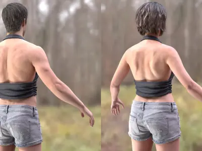  Man and Woman in Summer 8 