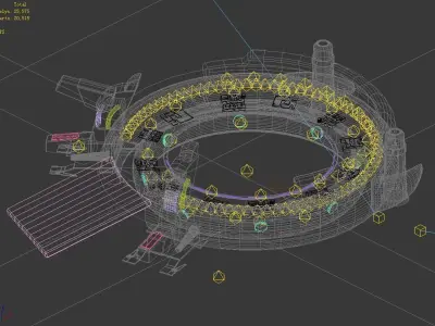 Different dimension - portal 01 3D model