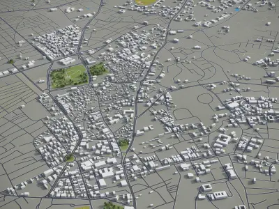 Visakhapatnam  Low-poly 3D model