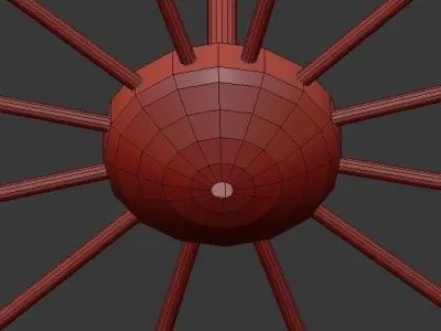 Duke chandelier 3D model purchase
