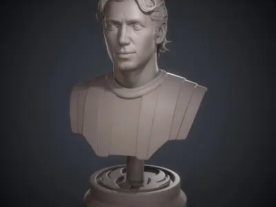 General Anakin Skywalker - Bust 3D print model