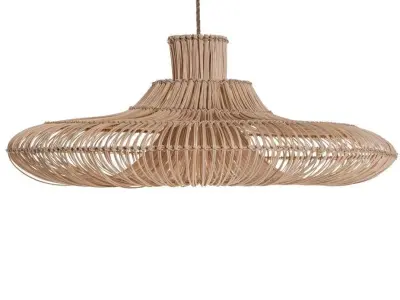 Rattan lamp bamboo 29 3D model
