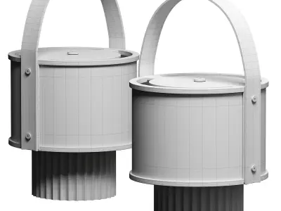 Paolo Castelli Fanus Table Lamp 3D model