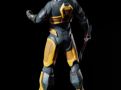 Gordon Freeman - Half Life 3D Print 3D print model