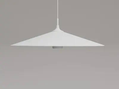 Pendant light Low-poly 3D model get