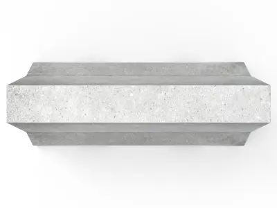 barrier Concrete  3D model