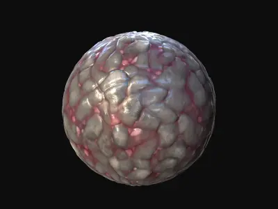 10 Seamless Organic PBR Materials - Set 1 - Texture