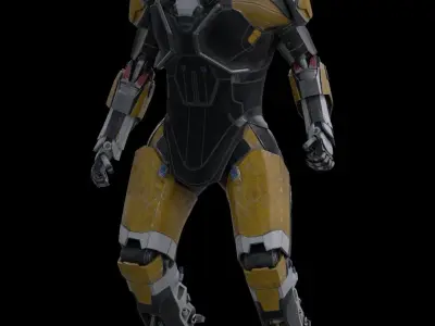 Anthem Ranger Javelin Suit  3D model
