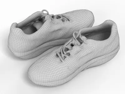 Running Shoes 3D model