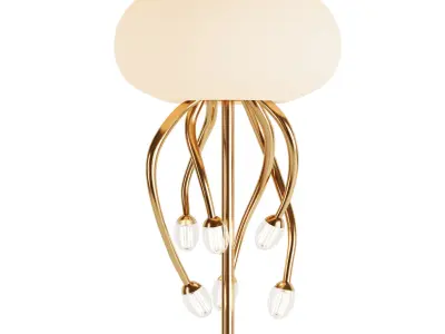  Jellyfish Table Lamp 3D model