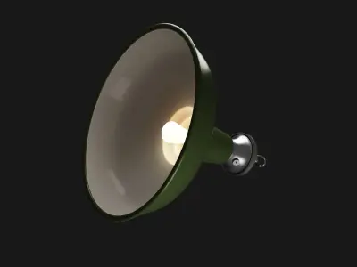 pirelli warehouse ceiling light 3D model