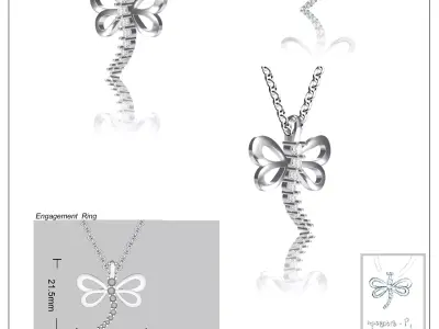 66 JCD Ladies Ring Collection pack 3D print model