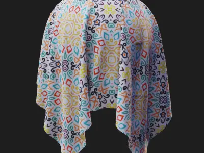 Traditional Fabric Texture Maps Texture