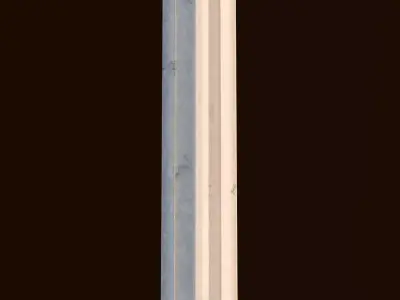 Classical Column Scenery Collection Low-poly 3D model
