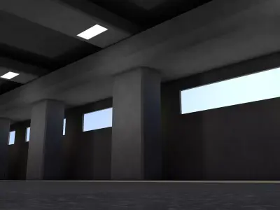 Warehouse 3D model