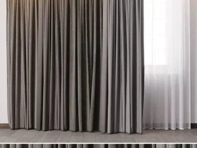 Hadi Curtains 38 3D model