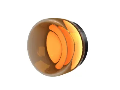 Dimple Wall Flushmount 3D model