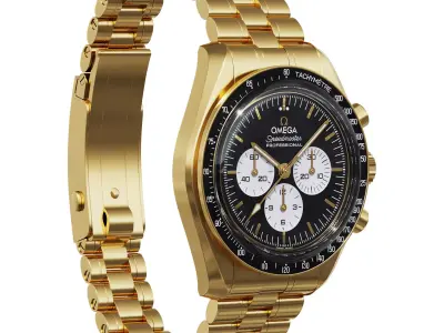 Omega Speedmaster Moonwatch Professional Moonshine 2026 3D model