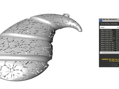 Half set 0027 3D print model