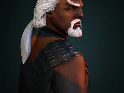 TNG Worf For G8M 3D model