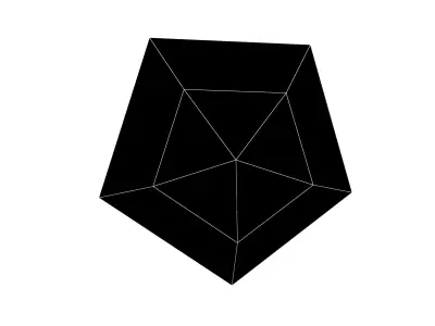 Gem v6 002 Low-poly 3D model