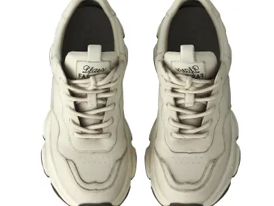 Womens sports sneakers 3D model
