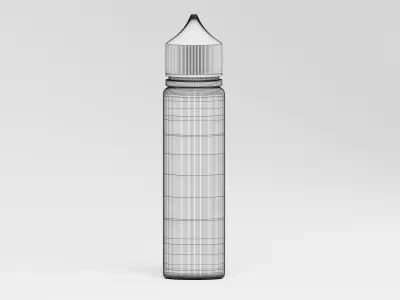 Cosmetic or Unicorn Bottle 3D Bottle Low-poly 3D model