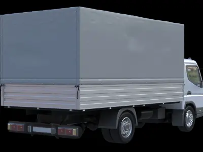 truck tent 3D model