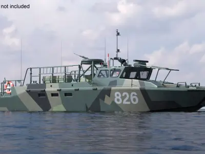  Sweden Military CB90 Class Fast Assault Craft 