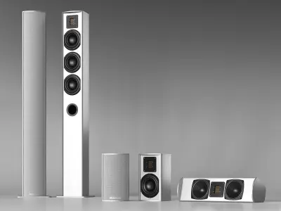 Tmicro Loudspeakers 3D model