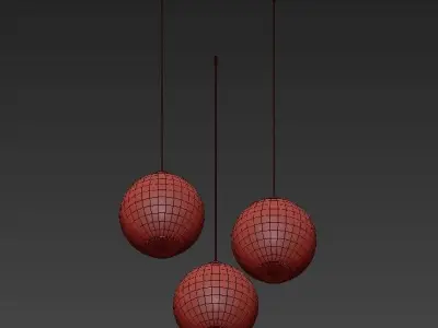 Taklampa Ballong 3D model